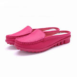 Shoes Casual Genuine Leather Moccasins Ladies Driving Ballet Woman Loafers Flats Mother Footwear MartLion   