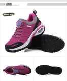  Women Air Cushion Athletic Walking Sneakers Breathable Gym Jogging Tennis Shoes Sport Lace Up Platform Zapatillas Mujer Mart Lion - Mart Lion