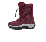 Winter Women Boots Warm Sneakers Trendy Black Ankle Waterproof Snow Female Warm Fur Outdoor Platform Mart Lion   