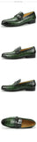  Men's Penny Slip-On Leather Lined Loafer Luxury Shoes Loafer Casual Alligator Printing Zapato Buckle Slip On MartLion - Mart Lion