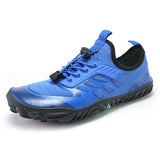 Men's Women Trekking Shoes Breathable Sneakers Running Sport Non-Slip Hiking Sandals swimming Mart Lion BLUE 35 