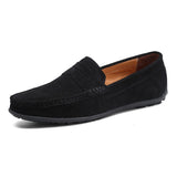 Men's Casual Brands Slip On Formal Luxury Shoes Loafers Moccasins Leather Driving Sneakers Hombre MartLion black 11 