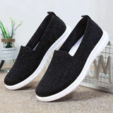 Women's Loafers Slip On Elegant Shoes For Platform Ballet Flats Luxury Trend Classic Sneakers MartLion   