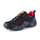 Men's Shoes Sneakers Breathable Outdoor Mesh Hiking Casual Light Sport Climbing Mart Lion K600black-red 7 