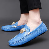 Men's Women Leather Designer Casual Shoes Luxury Loafers Driving Footwear MartLion   