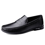 Super Soft Leather Men's Loafers Slip On Casual Footwear Moccasins Dress Shoes Mart Lion   