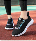 Mesh Shoes Women Breathable Vulcanized Shoes Non-slip Running Trendy Casual Sneakers MartLion   
