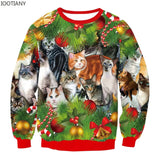 Men's Women Ugly Christmas Sweater Funny Humping Reindeer Climax Tacky Jumpers Tops Couple Holiday Party Xmas Sweatshirt MartLion SWYS106 Eur Size S 
