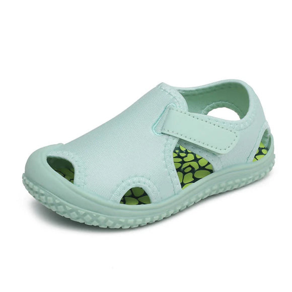 Summer Children Sandals Boys Breathable Beach Sports Shoes Girls Mint Green Cool Baby Soft Functional MartLion   