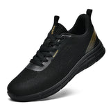 Men's Lightweight Sneakers Casual Walking Shoes Breathable Tenis Masculino Zapatillas Hombre MartLion Black 39 