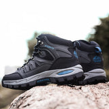 Super Warm Winter Hiking Shoes With Fur Waterproof Outdoor Hiking Boots Man Sneakers Antiskid Trekking Shoes MartLion   