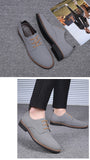 Men's Dress Shoes Oxford Leather Formal Leather Sneakers Flat Footwear Zapatos Hombre Mart Lion   