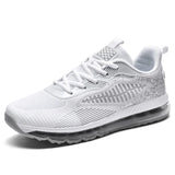 Luxury Designer Men's Atmospheric Air Cushion Walk Shoes Tennis Basket Sneakers Casual Running Footwear MartLion 6936 White 46 