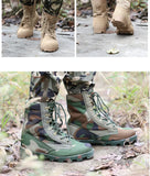 Men's Outdoor Training Combat Military Boots Spring Autumn Jungle Hiking Sports Climbing Camping Breathable Camo Desert Shoes MartLion   