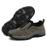 Men's Shoes Outdoor Hiking Slip-On Loafers Light Training Walking Hunting Tactical Sneakers Caminhadas Trekking MartLion Khaki 39(24.5CM) 