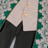 Men's Steampunk Gothic Victorian Jacket Vintage Purple Velvet Tailcoat Medieval Frock Coat Uniform Renaissance Homme MartLion   