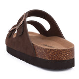 Cork Clogs Sandals Women's Platform Cozy Suede With Arch Support Classic Mule MartLion   