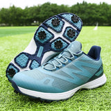 Training Golf Shoes Men's Luxury Sneakers Light Weight Golfers Footwears Comfortable Golfers MartLion LanHuang 7 