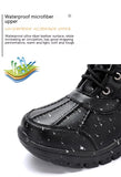 Women's Snow Boots Rubber Ducks Winter Warm Plush Lined Waterproof Platform Shoes High-barreled Mujer MartLion   