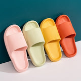 Bathroom Slipper Non Slip Shower Slides Sandals Women Men's Embossed Summer Pool Flip Flop Indoor Home Shoes Mart Lion   