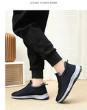 Winter Shoes Mens Snow Boots Thick Fur Non-slip Sneakers Male Cotton Ankle Boots Lightweight Outdoor Hiking Warm Walking Shoes MartLion
