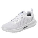 Autumn and Winter Women's Shoes Casual Walking Mother Breathable Running Sneakers the Elderly Mart Lion White Gray 35 