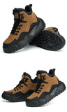 Safety protective shoes anti-smash anti-stabbing safety shoes thick-soled breathable non-slip non-tired feet work shoes MartLion