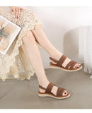 Sandals Women Summer Shoes Flat Non-slip Ladies Beach MartLion   