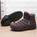 Men's Boots Snow Fur Man Shoes Cotton Shoes Keep Warm Boots Male Platform Sneakers Winter Men's Work Shoes Footwear MartLion