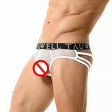  Men's Briefs Transparent Underwear Thong Jockstrap Bondage Underpants Panties MartLion - Mart Lion