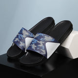 Men's Rubber Slippers Slides Indoor Outdoor Beach Shoes Summer Casual Lightweight Soft MartLion   