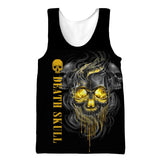 Cool Skull 3D Print Men's Tank Tops Casual Hip Hop Graphic Streetwear Fitness Summer Sleeveless Shirts Mart Lion 8 L 