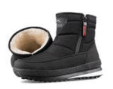 Men's Snow Boots Wool Plush Warm Casual Cotton Winter Waterproof Shoes Adult Ankle Non-slip MartLion   