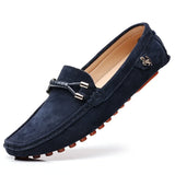 Loafers Men's Casual Suede Shoes Lightweight Soft Genuine Leather Moccasins Slip on Driving MartLion   