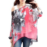 Women Blouses Style Batwing Casual Summer Blouse Shirt Woman MartLion picture color 23 4XL 