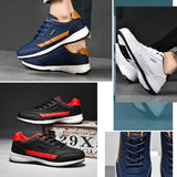 Leather Men's Shoes Breathable Sneakers Casual Walking Leisure Lightweight Tenis Masculino Zapatillas Hombre Mart Lion   