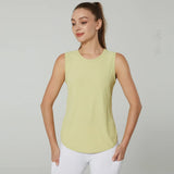 Gym Crop Top Sport Fitness Tank Summer Yoga Wear Vest Quick Dry Workout Run Sleeveless T Shirt MartLion   