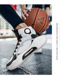 Spring And Summer Basketball Shoes Breathable, Non-slip, Wear-resistant Teen Sneakers Running Men's Mart Lion   