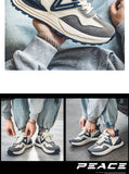 Retro Low Sneakers Men's Comfy Platform Casual Sneakers Men Non-slip Outdoor Jogging Shoes Trainers Zapatillas Hombre MartLion   