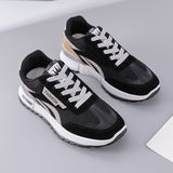 Woman Sneakers Designer Sports Shoes Ladies Athletic Tennis Trainers Running Casual Luxury Mart Lion Black 4 