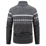  Men's Winter Sweater Knitted Cardigan Thick Coat Zip-Up Jacket Warm Sweaters Thick Cardigan Sweatshirts Clothes MartLion - Mart Lion