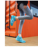 Blue Running Shoes for Men Women Summer Breathable Socks Shoes MartLion   