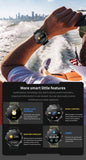 600 mAh Large Battery Watch For Men's Smart Watch IP68 Waterproof Smartwatch AMOLED HD Screen Bluetooth Call Sports Bracelet MartLion   