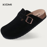 Classic Women's Clog For Slippers Men's Mules Cork Sandals with Arch Support  Beach Slides Adjustable buckle MartLion   