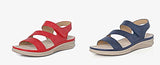  Summer Shoes Women Retro Beach Sandals Round Head Slope Lightweight Casual Mart Lion - Mart Lion