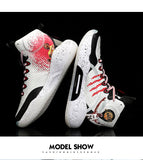 Spring And Summer Basketball Shoes Breathable, Non-slip, Wear-resistant Teen Sneakers Running Men's Mart Lion   