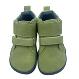 Barefoot Genuine Leather Baby Toddler Girl Boy Kids Shoes For Spring Autumn Winter Ankle Boots MartLion Green Suede 3B 