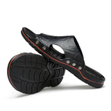 Men's Slides Slippers Summer Outside Men Sandals Breathable Classics Beach Slipper Flip Flop Anti-slip Casual Mens Shoes MartLion