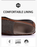 Canvas Shoes Men's Summer Classic Loafers Casual Breathable Walking Flat Zapatos Sneakers Mart Lion   