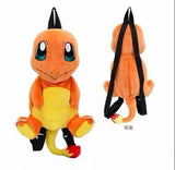 Cute Pokemon Backpack Kawaii Japanese Style Plush Bag Gengar Eevee Snorlax Backpack Schoolbag Cosplay Props Gifts MartLion Charmander 40cm As Picture 